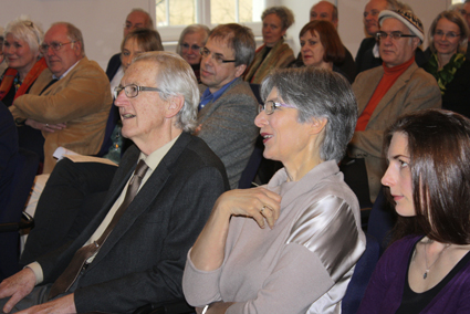 Hans und Bettina Jellouschek bei der Laudatio
