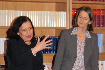 Marianne Walzer und Friederike vonTiedamann